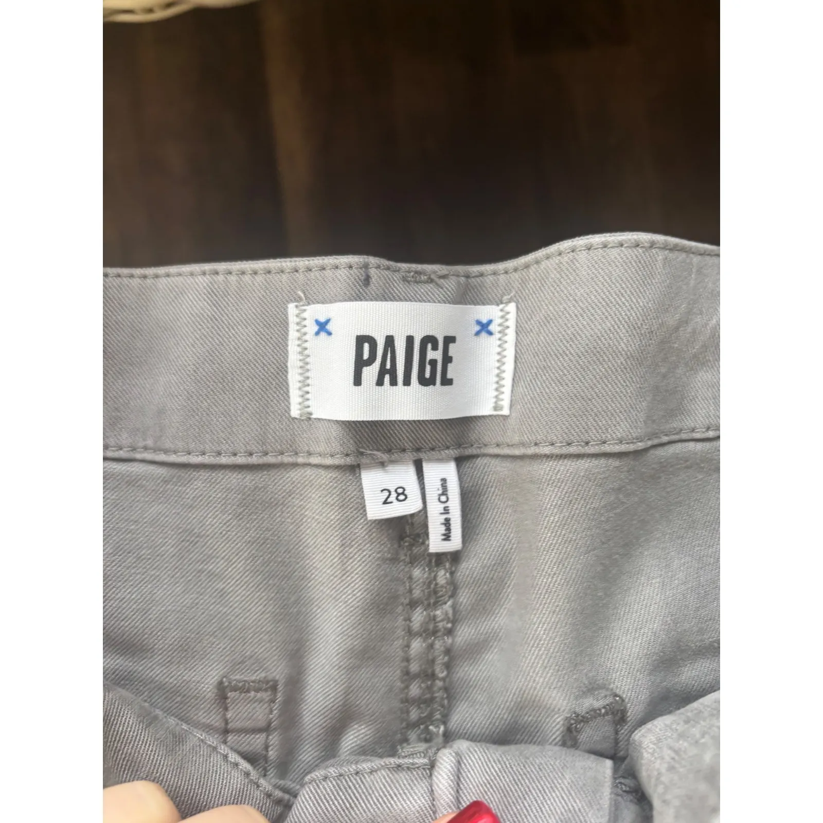 PAIGE Drew Lyocel Cargo Pants 28 layered boho staple flattering goth grunge - Image 5