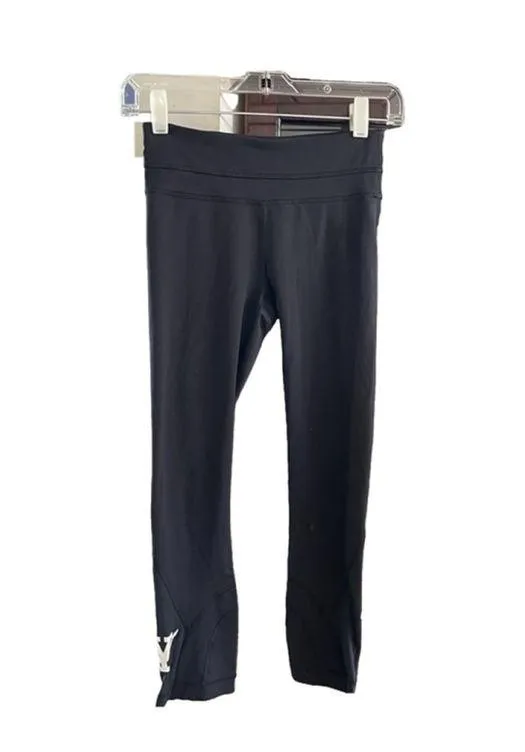 Women's Lululemon Black Yoga Pants Small - Image 2