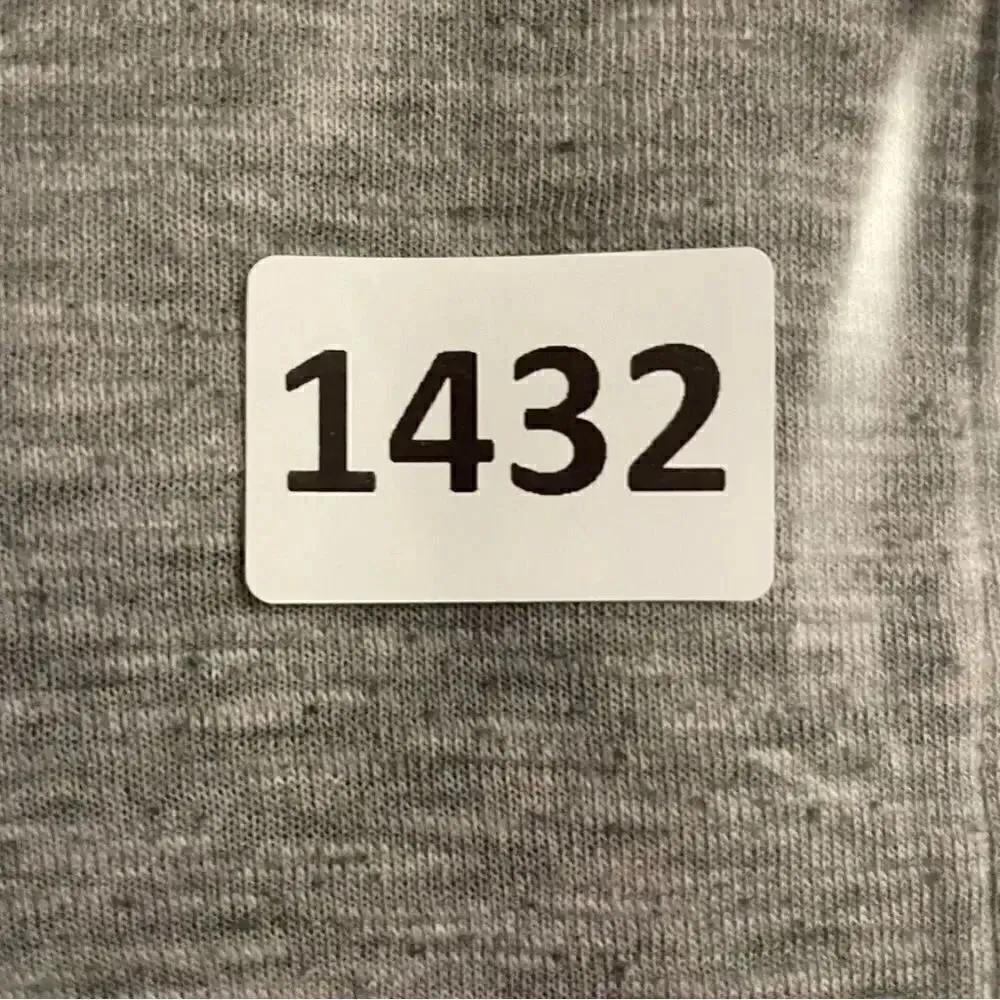 Lucy Color Block Gray Long Sleeves Front Full Zipper Sweatshirt Hoodie M # 1432 Gray Size M - Image 4