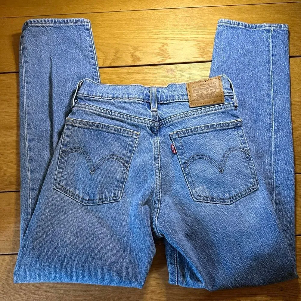 Levi’s Wedgie straight jeans 24 buttonfly - Image 12