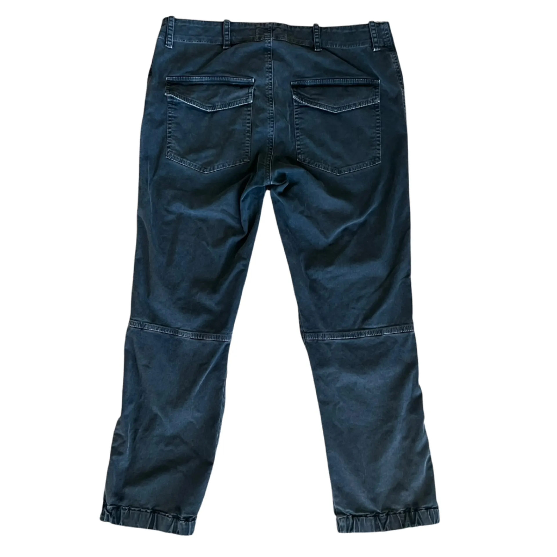 Nili Lotan Women’s French Military Cotton Twill Pants Size 4 Carbon Grey Black Gray - Image 6