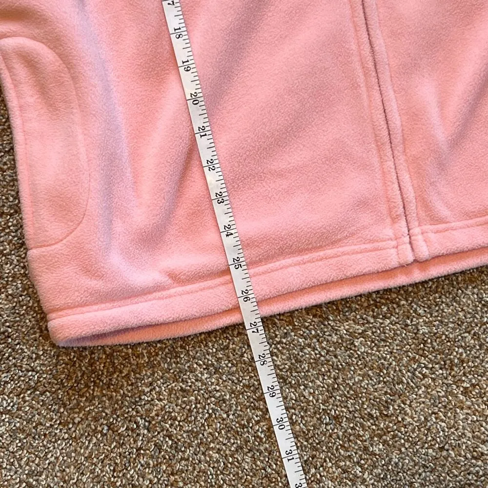 Weatherproof Women's Pink Fleece Vest.  UK Logo on Chest.  Size Large - Image 5