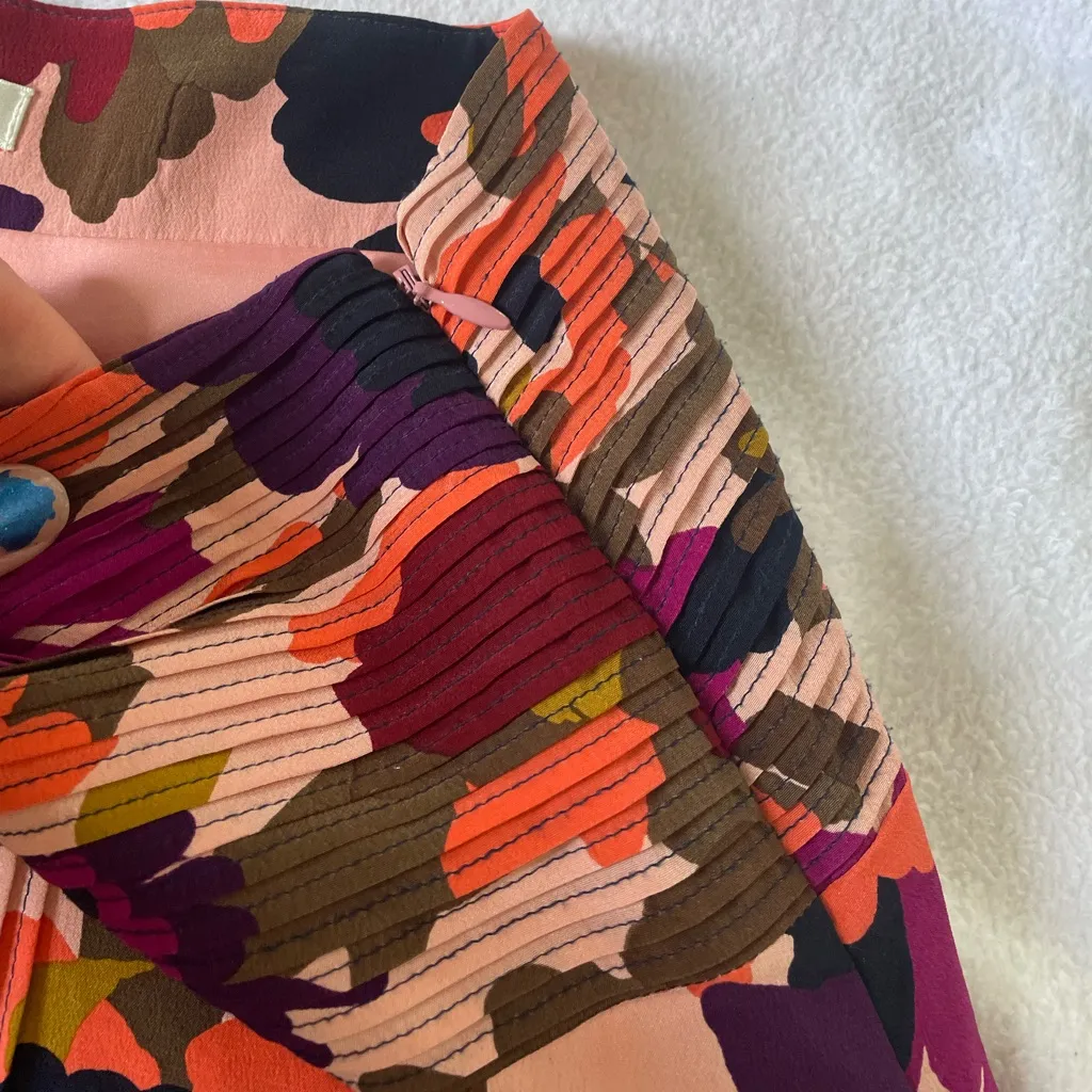 Trina Turk Silk Skirt - Image 6