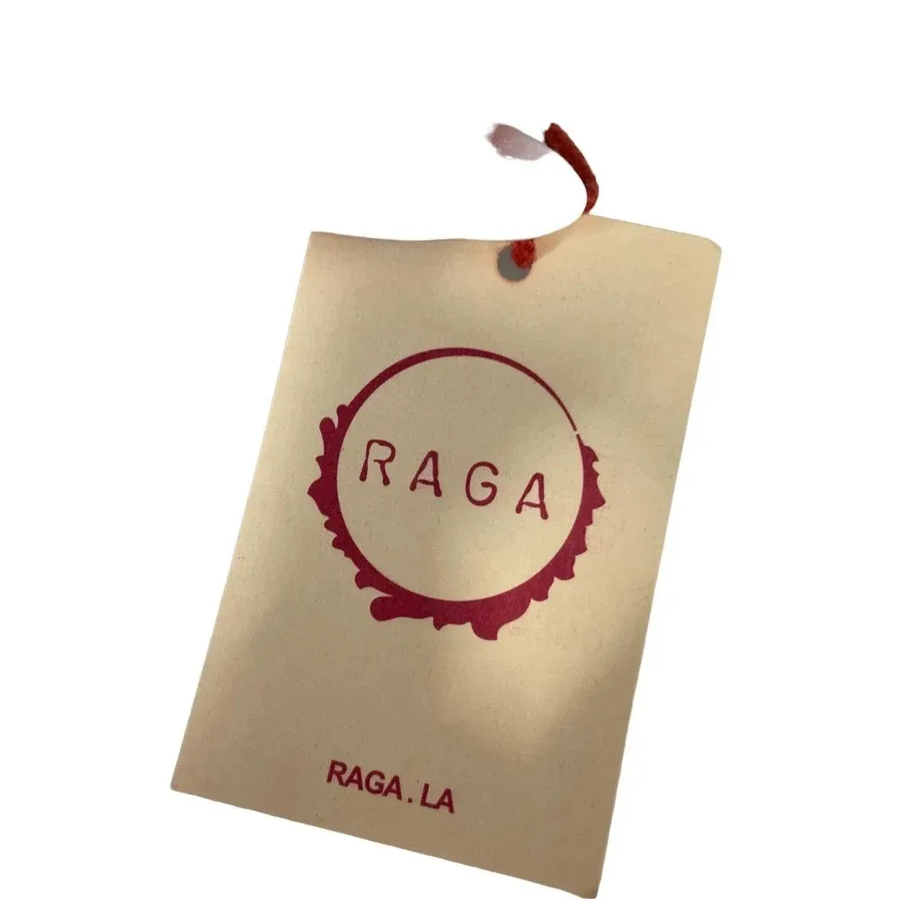 Raga Flora Romper White Embroidered Tasseled Size‎ Small - Image 11