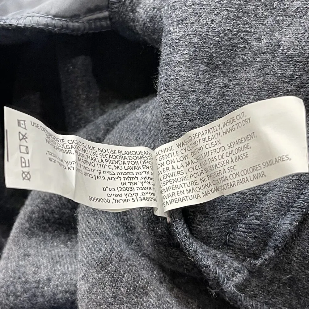 Black Tape Dex SZ X (0X) Fleece Jacket Button Up Long Sleeve Pockets Gray Womens - Image 8