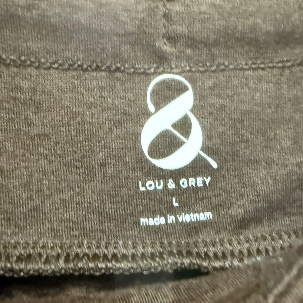 LOU & GREY Brown Jogger Pants Size Large - Image 12