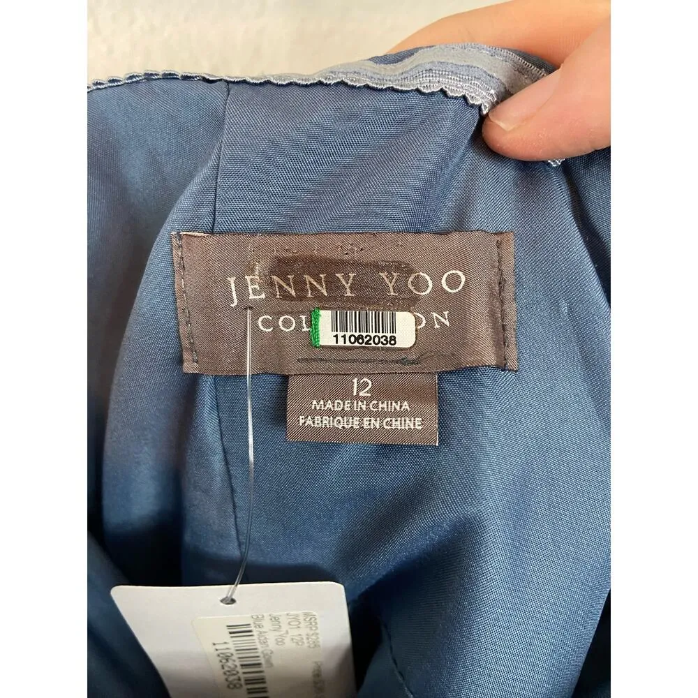 Jenny Yoo Blue Aiden Gown size 12 - Image 4