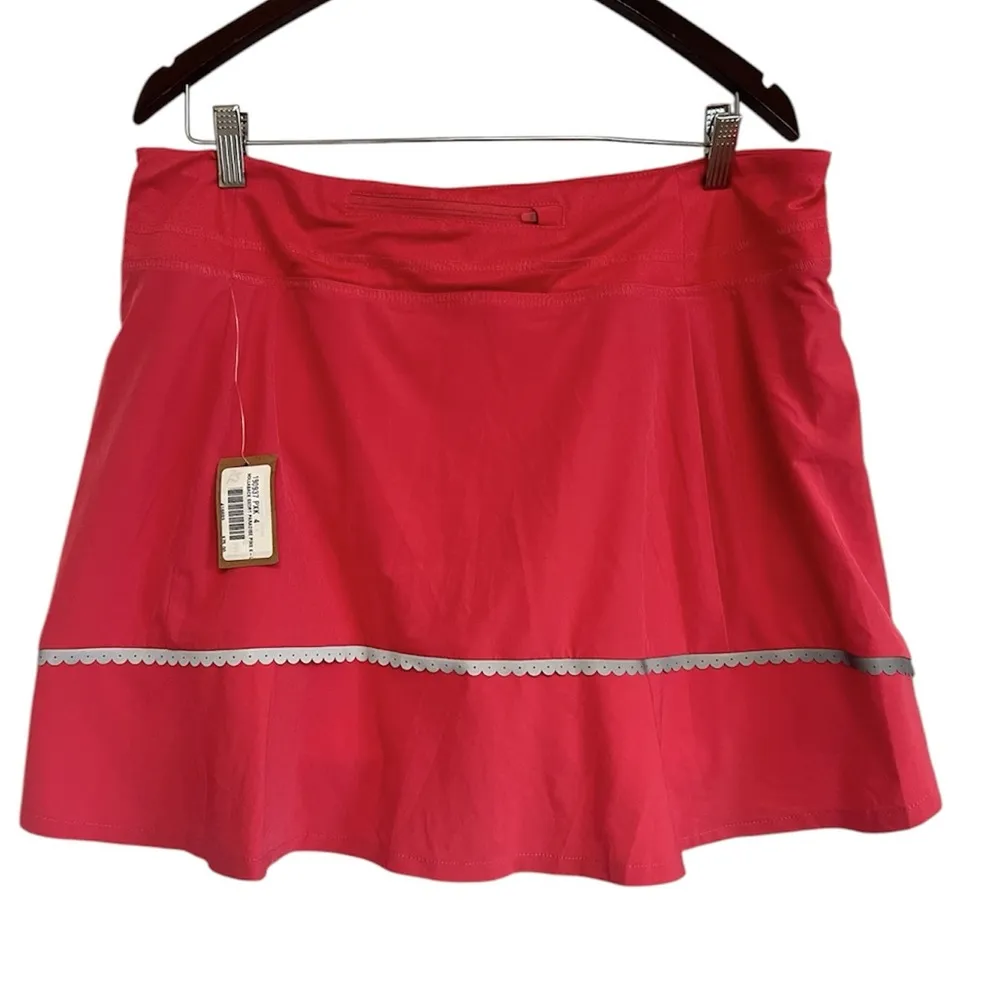 Title Nine Hollaback Skort Paradise Pink Size XL NWT New Flounce Back - Image 3