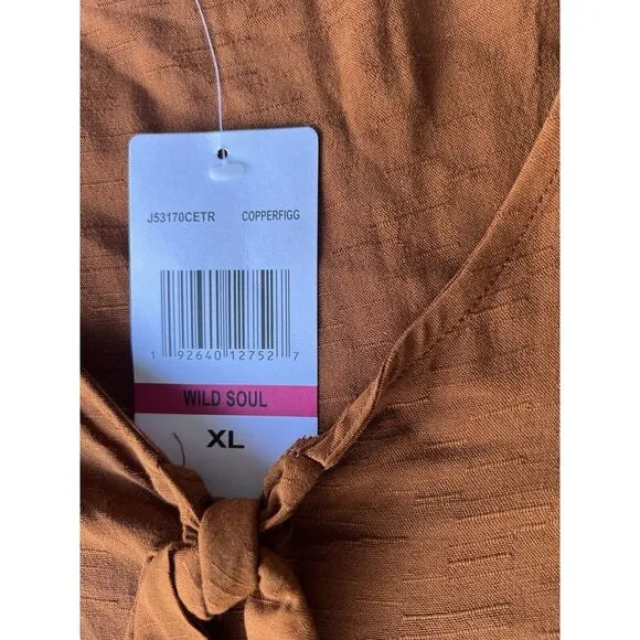 Eyeshadow Womens Top‎ Xl Wild Soul Copperfigg - Image 4