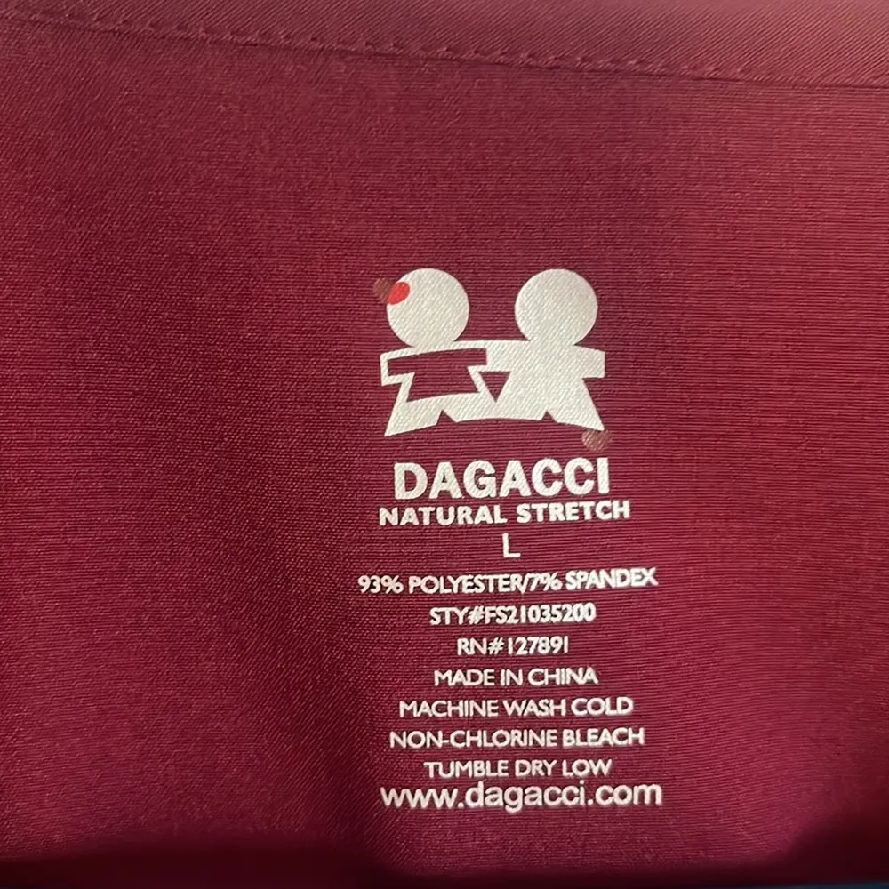 Dagacci stretch scrubs Size L - Image 5