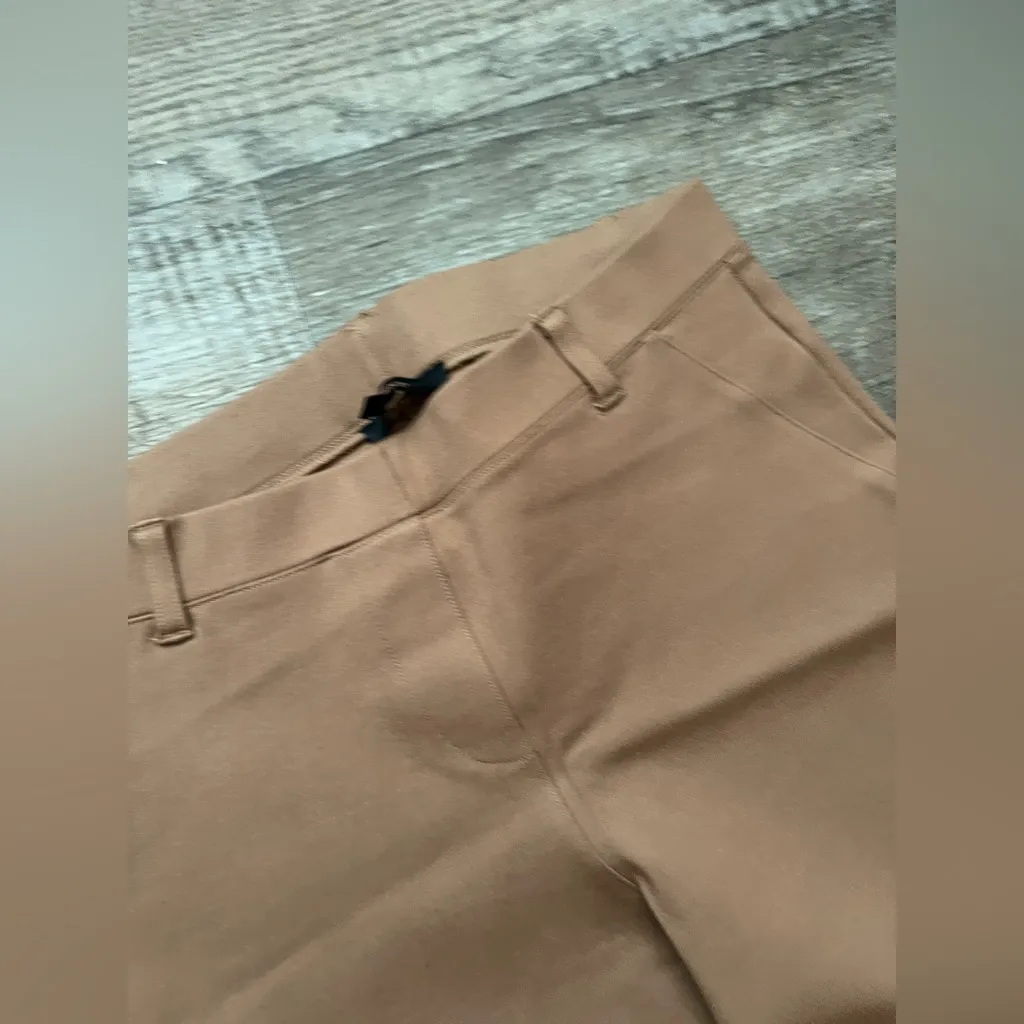 Quince tan brown pull on pants size small - Image 8