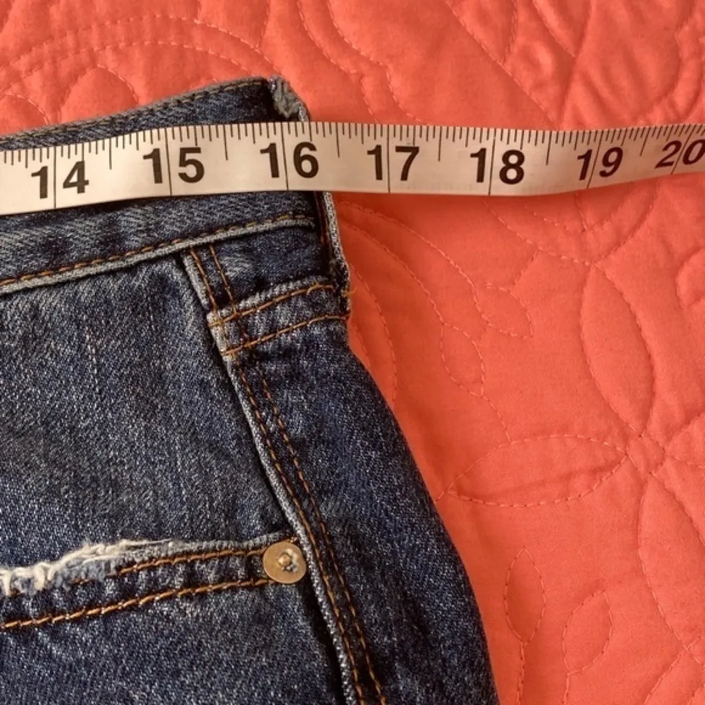 Bdg Button Fly Tomgirl Cutoff Jean Shorts Women's 27 Distressed Cotton - Image 10