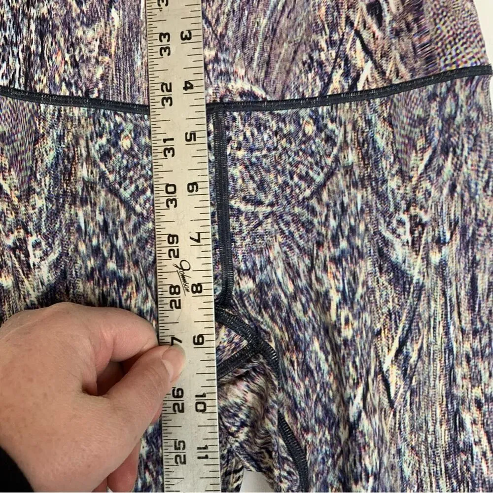 Lululemon Wunder under size 4 high rise tight polychromatic nulux multi black - Image 10