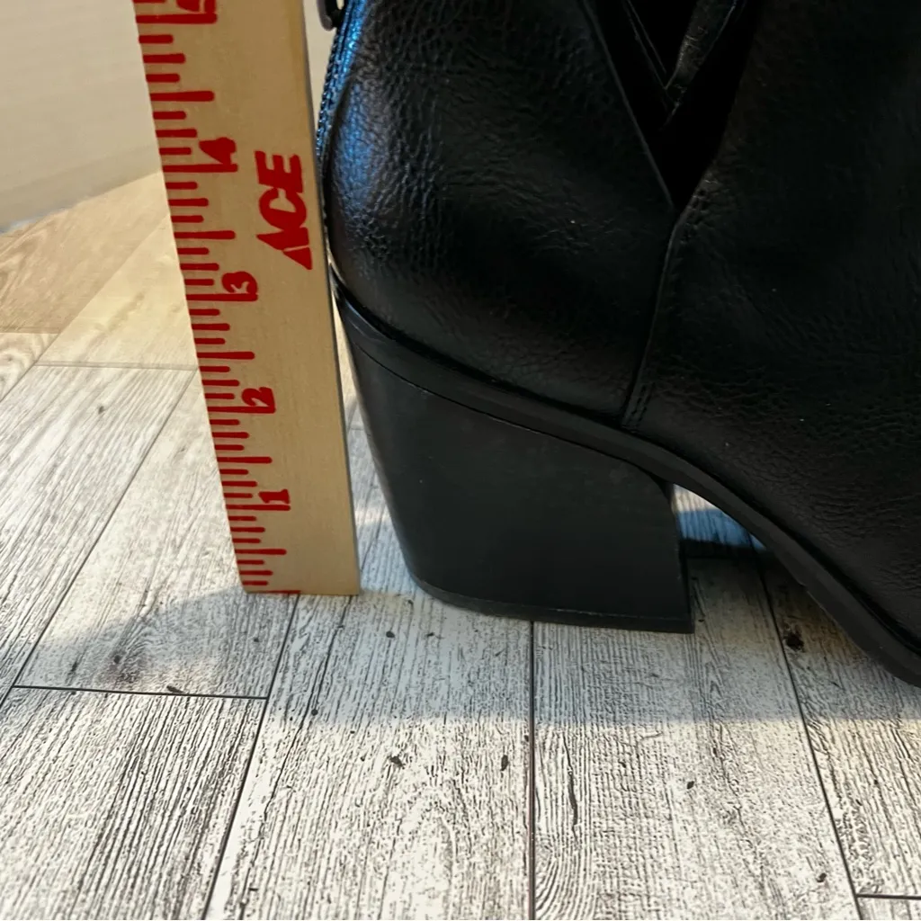 Michael By Michael Shannon Aubrey Heel Pointed Toe Boot Black Shoe Size 7 - Image 8