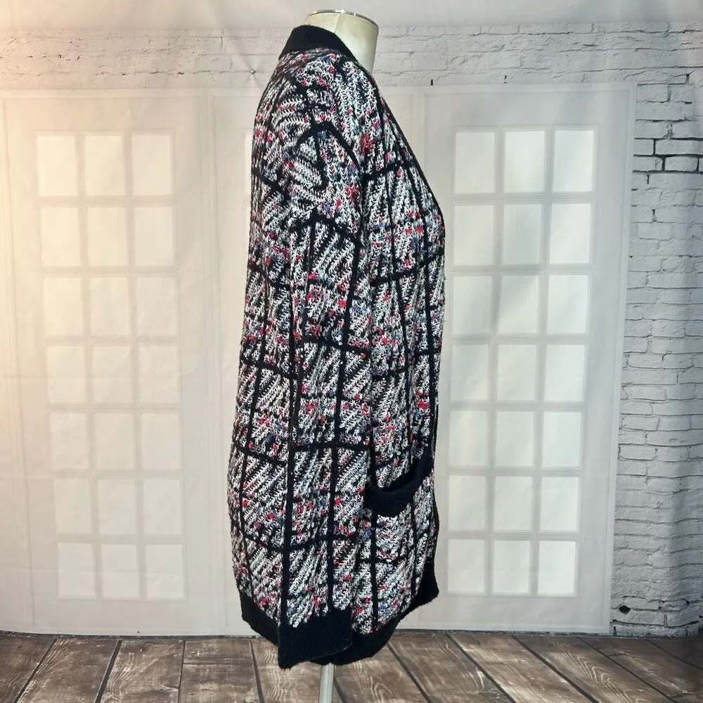 Ann Taylor Button Down Chunky Knit grandpa Cardigan Size Small - Image 6