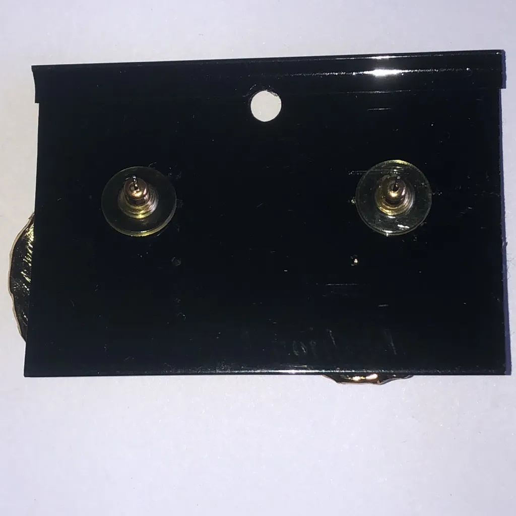 Elegant Brown Enamel Chunky Retro Boho Earrings - Image 5