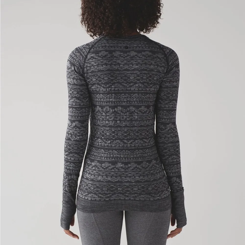 Lululemon Rest Less Tight Knit Pullover in Heathered Black Women’s Size 6 - Image 8