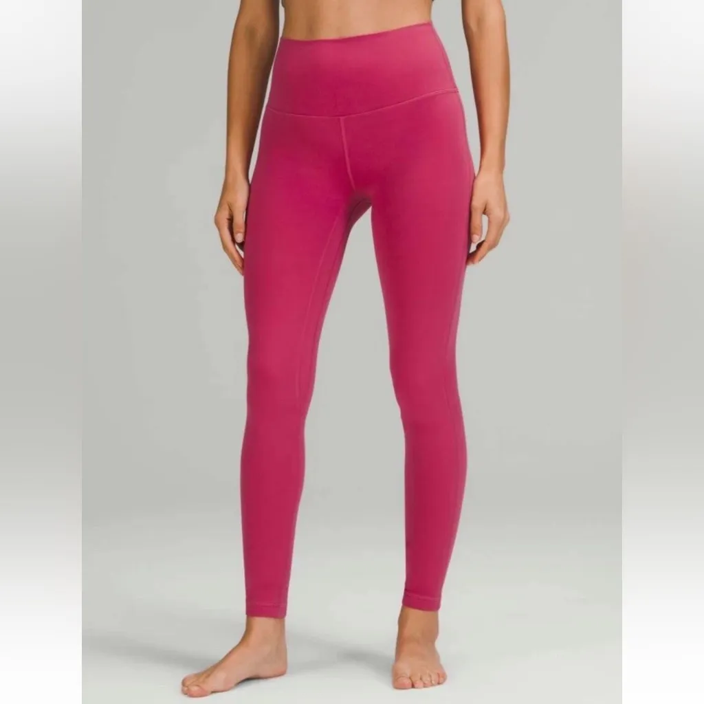 Lululemon  Women’s Pink Lychee Align HR Leggings - Image 2