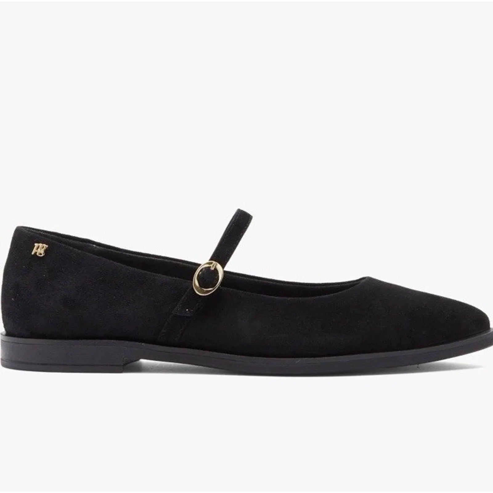Paul Green Carla Mary Jane Flat Black Suede Women's Sz 7 $395 NEW - Image 3