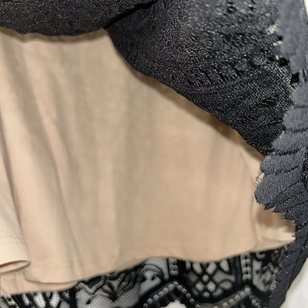 Xhilaration Black Lace Mini Skirt(Size Small) - Image 5