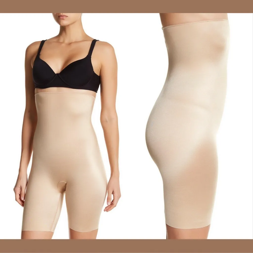 Spanx Slimplicity High Waist Mid-thigh Shorts Size XL - Image 2