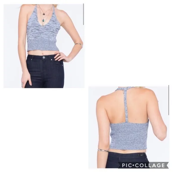 Full tilt cricket knit top bralette sz XS - Image 2