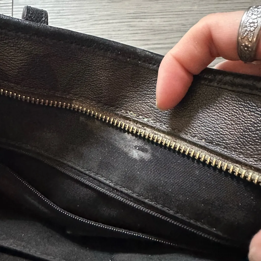 Coach Town Tote project bag and coin purse set - Image 5