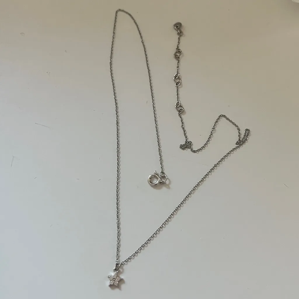Swarovski Dainty Crystal Star Necklace - Image 3
