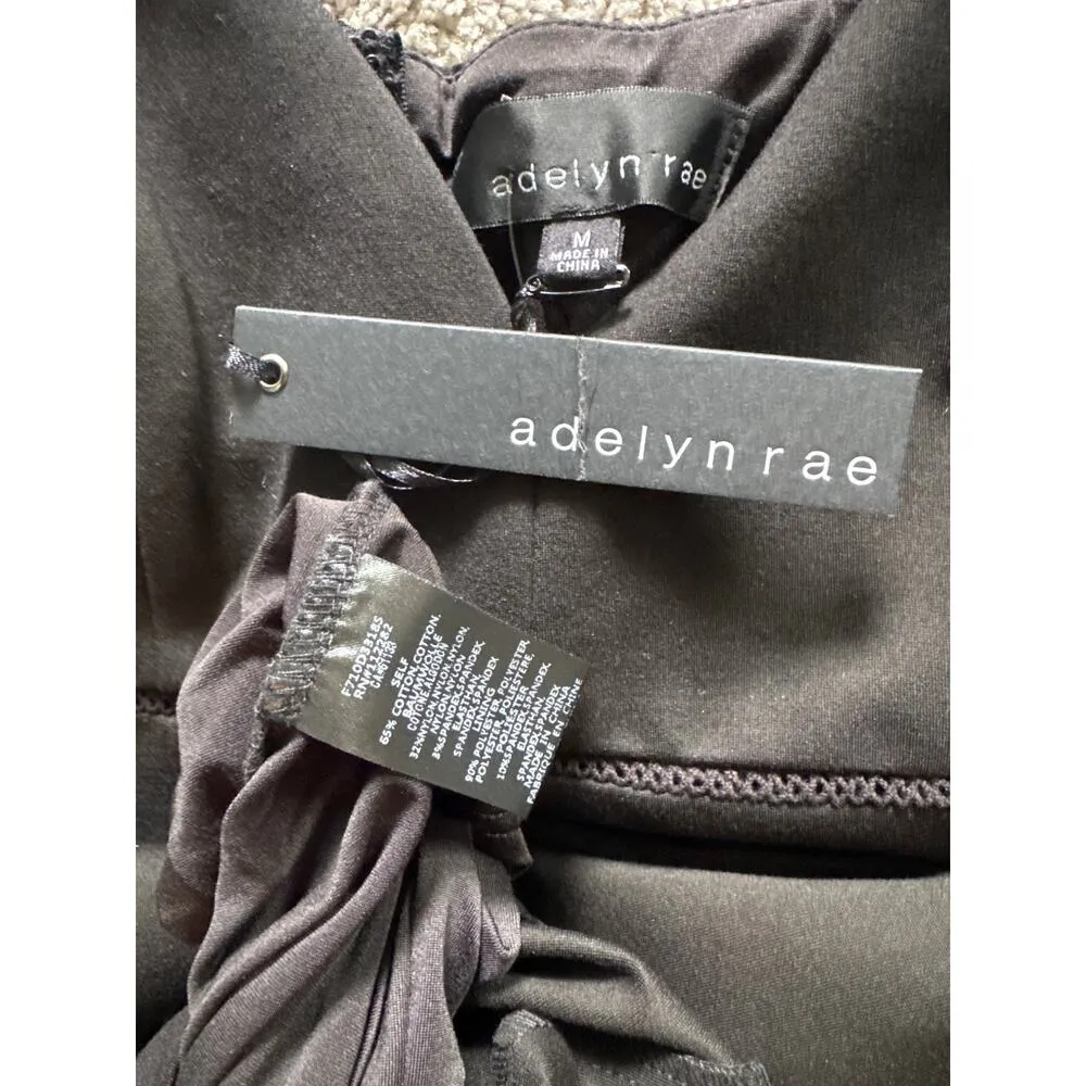 NWT Adelyn Rae Izabella high low sleeveless black sexy Dress medium - Image 10