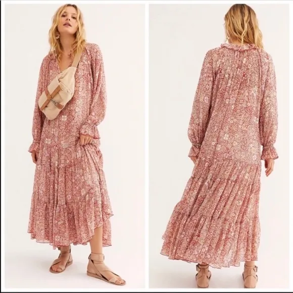 Free People Feeling Groovy Maxi Dress - Image 2