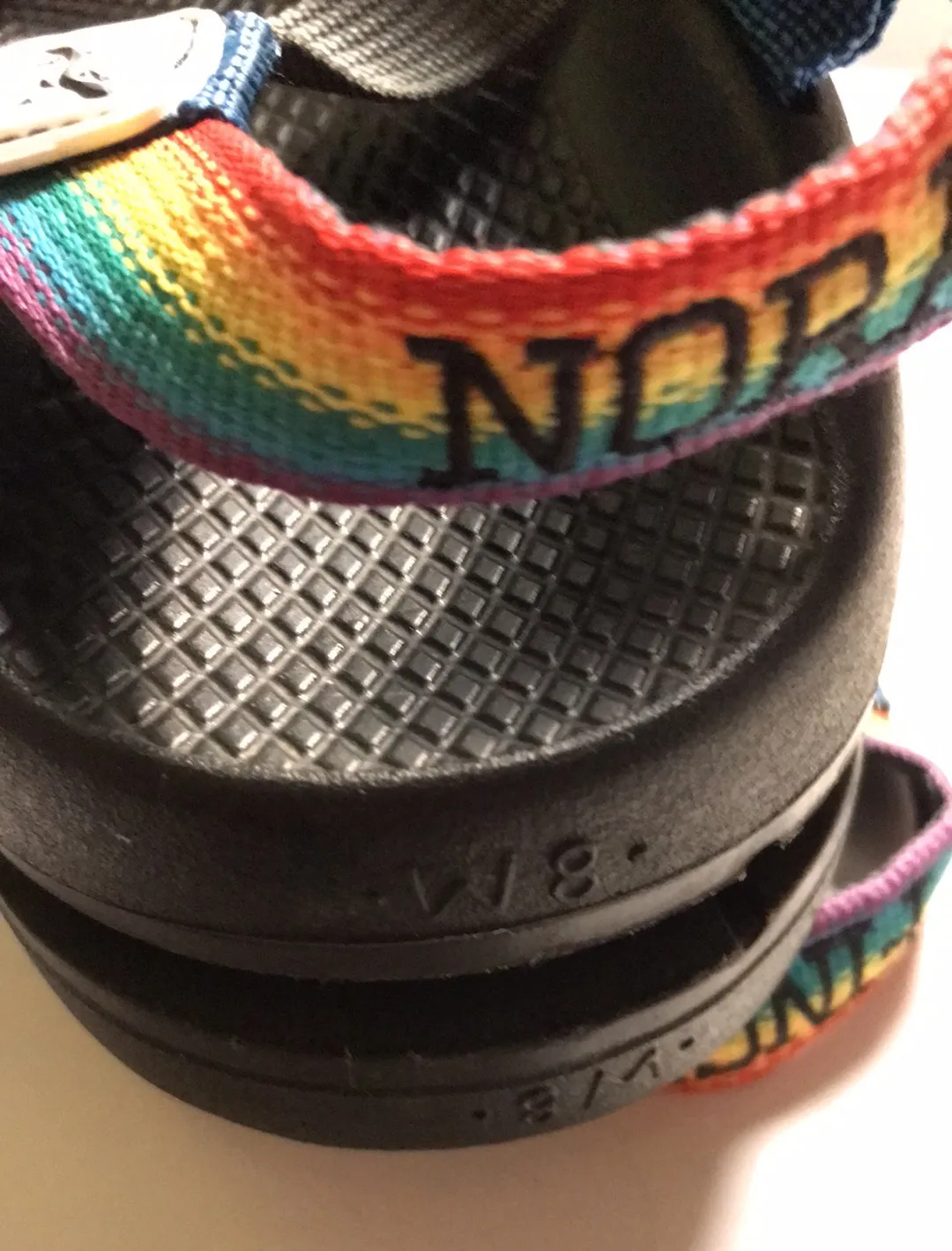 Chacos Rainbow Pride Women’s Sandals..Size:8 - Image 8