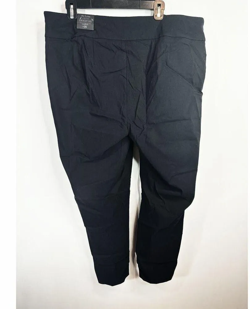 Lane Bryant The Lena Moderately Curvy Fit Control Tech Straight Leg Pants Sz. 20 - Image 4