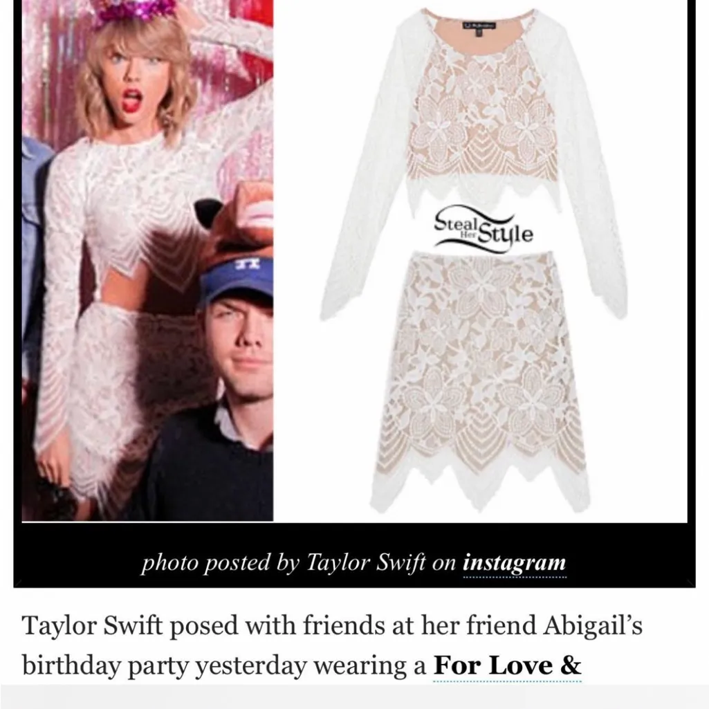 For Love and Lemons Lace Guava
Blouse size XS
Coquette Cottage whimsical - Image 12