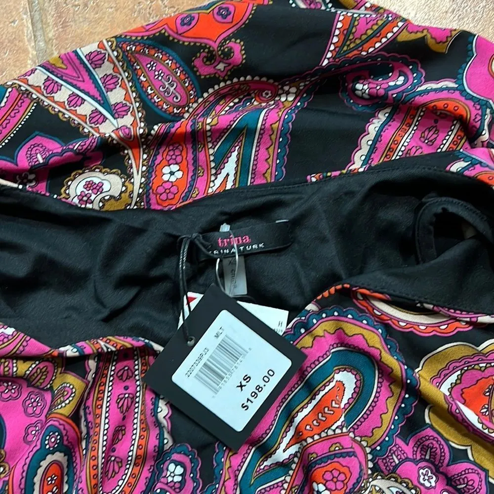 NWT Trina Trina Turk Birch Mini Dress Size XS - Image 5