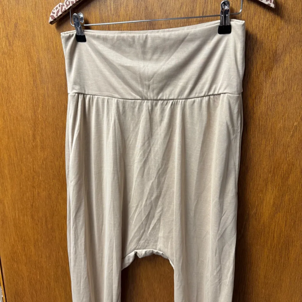 Free People FP Movement Echo Harem Pants Clay Beige Tan Medium M - Image 5