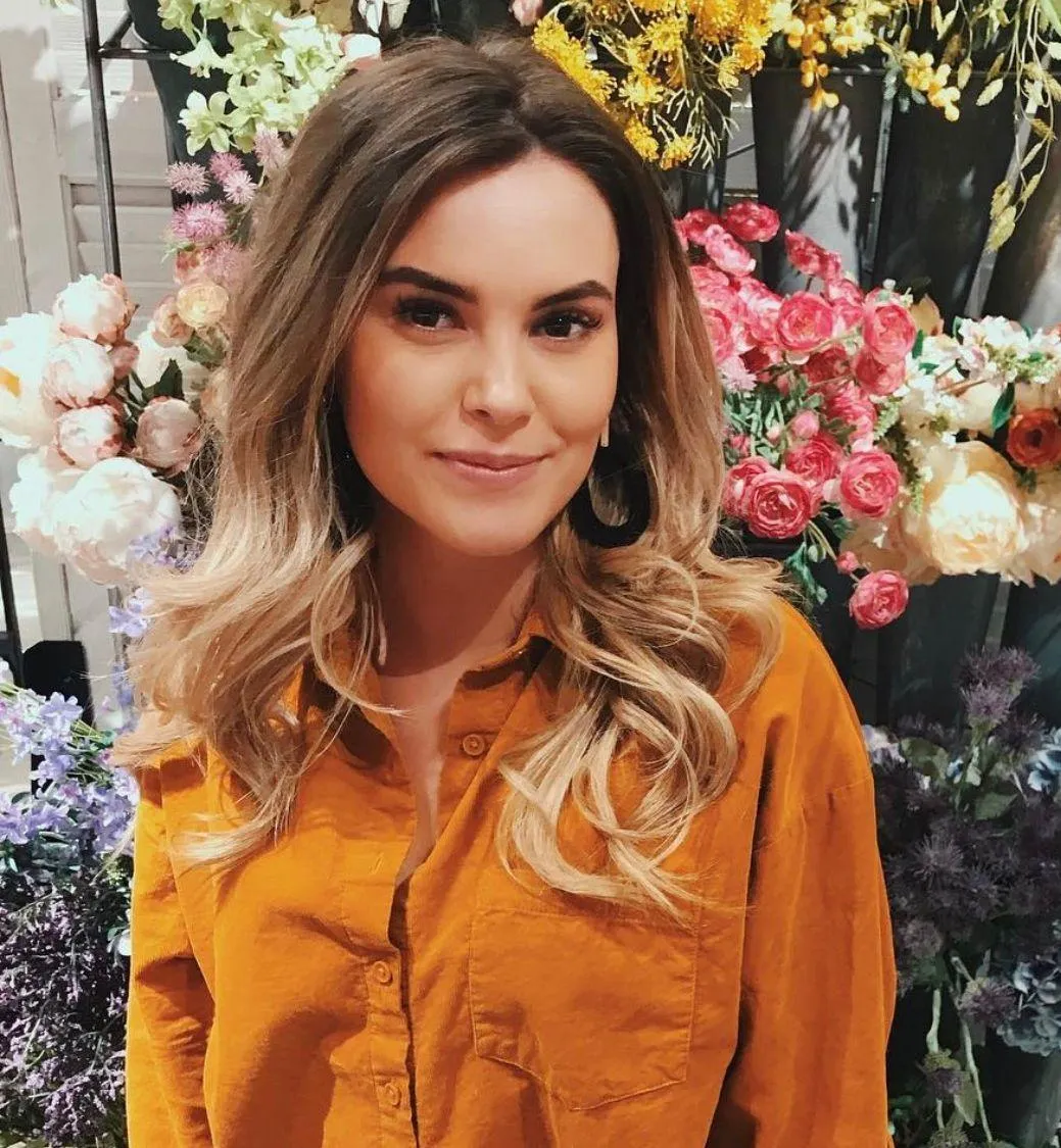 Forever 21 Mustard  Button Up Top - Image 4