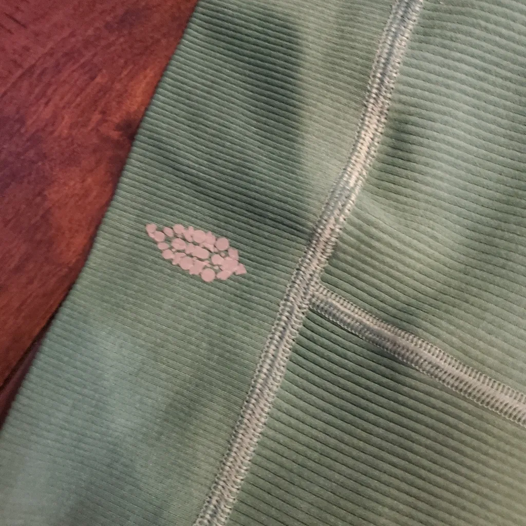 Fp Movement By Free People Green Women's Ribbed Shorts Size Medium High Waited - Image 3