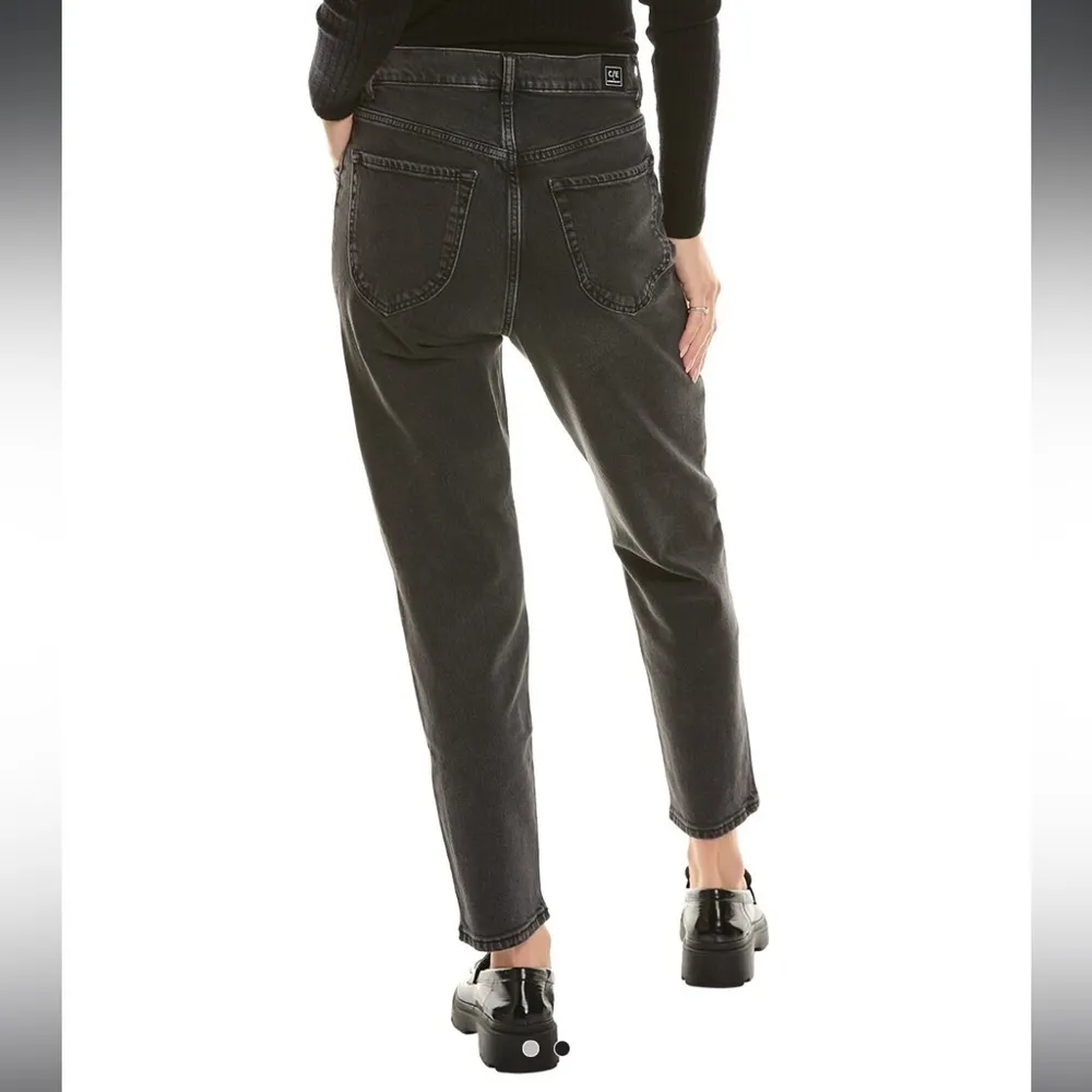 Current/Elliott Current Elliott Pleated Jeans Gravity - Image 2