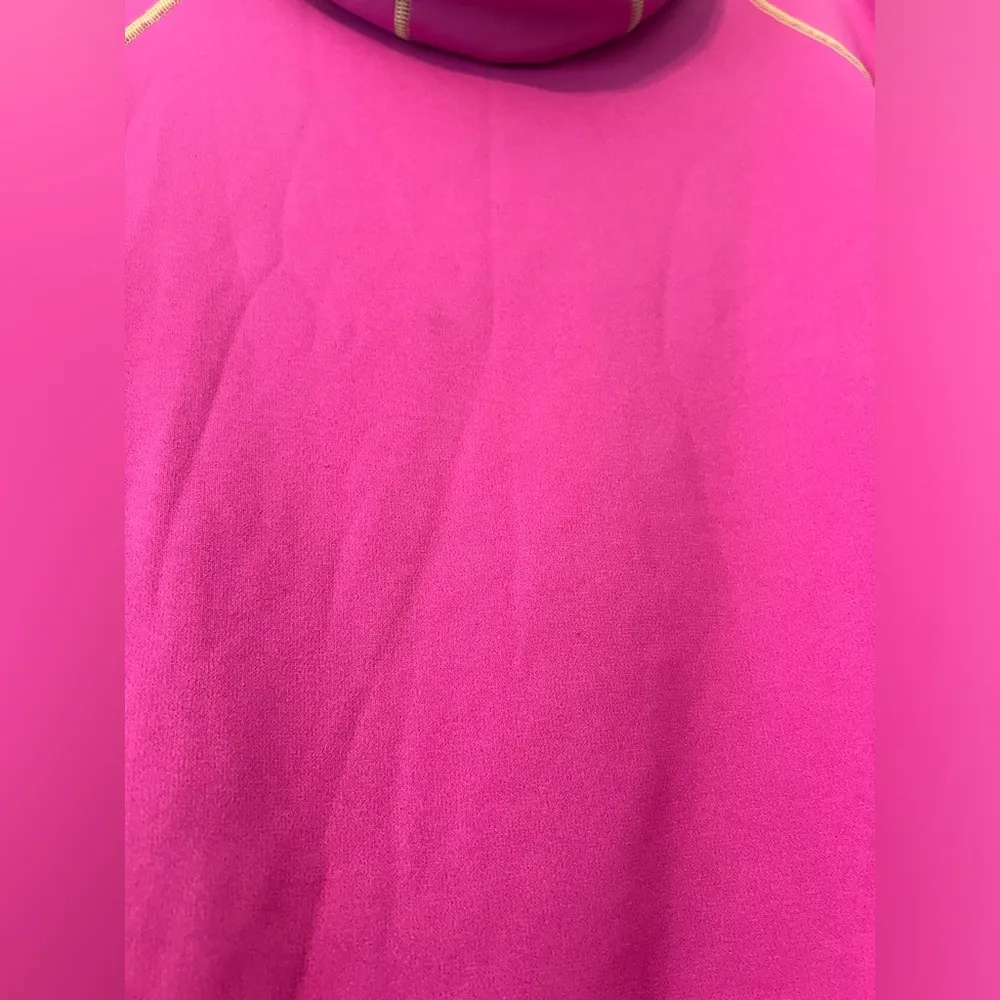 Nike Therma-Fit Women's Hoodie Sweatshirt Neon Green Pink Size Medium #178 - Image 4