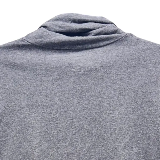 Talbots Turtleneck‎ Comfy Top Gray 1X - Image 5