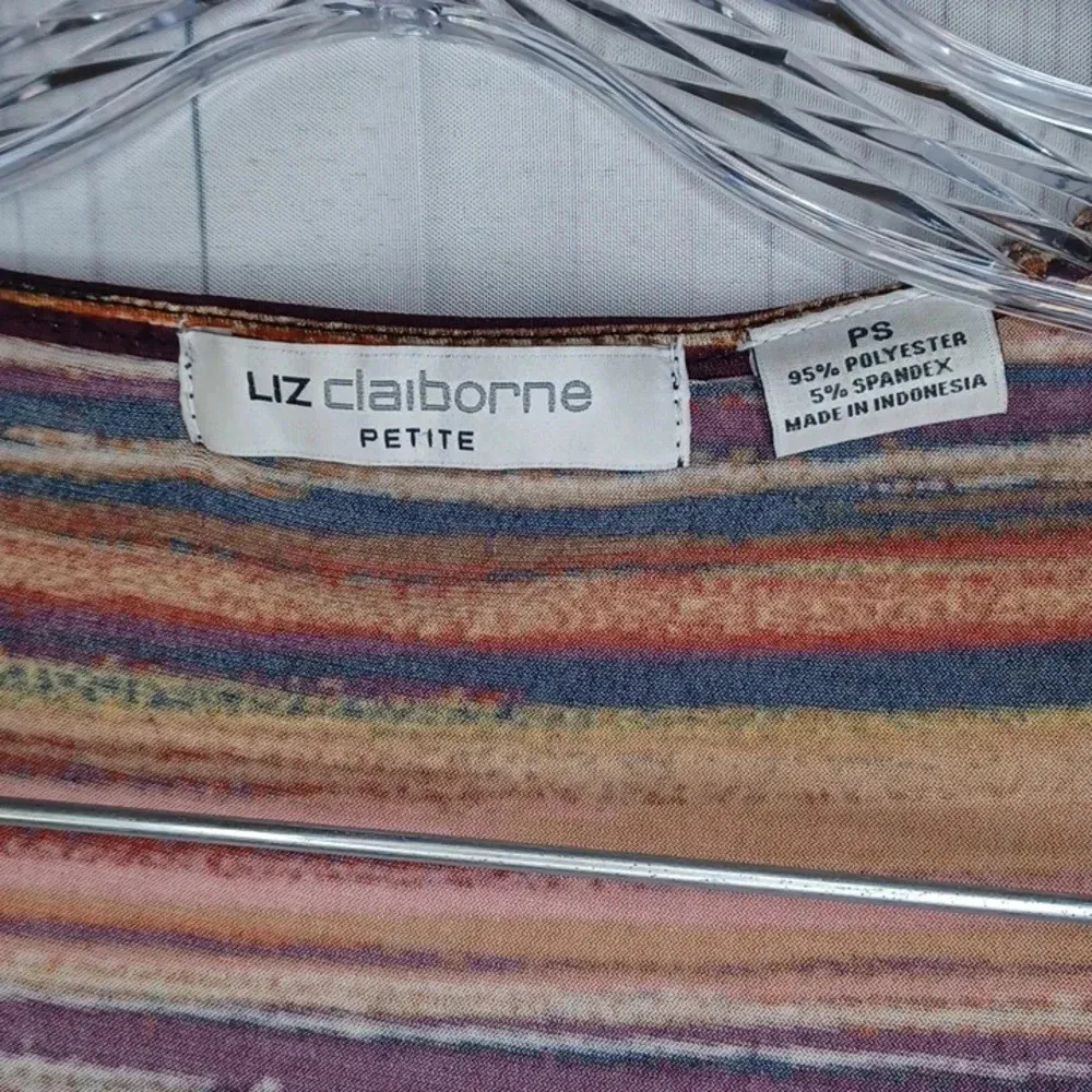 Liz Claiborne striped shirt - Image 3
