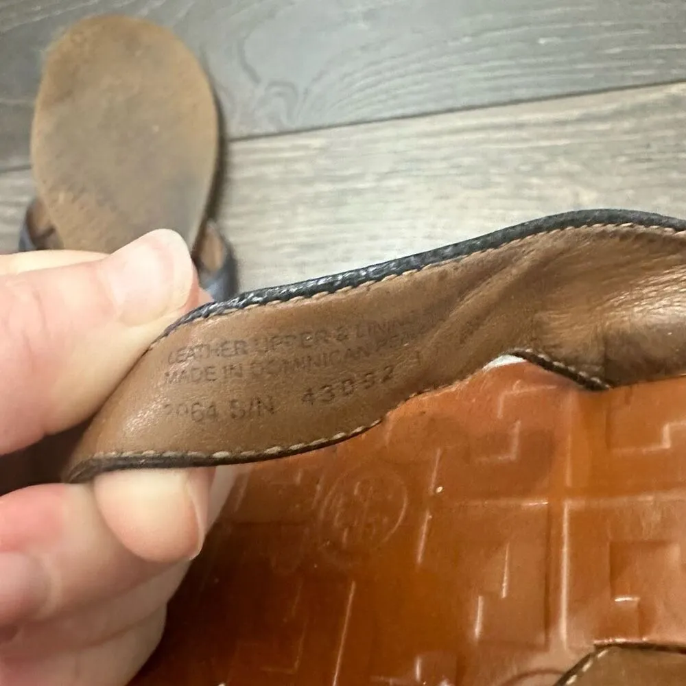 Tory Burch Women’s 9M Blue Thora Sandals - Image 4