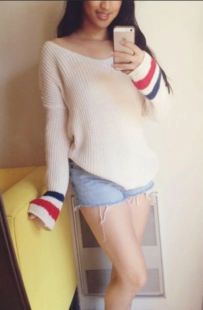 Brandy Melville Jersey Knit Sweater - Image 3