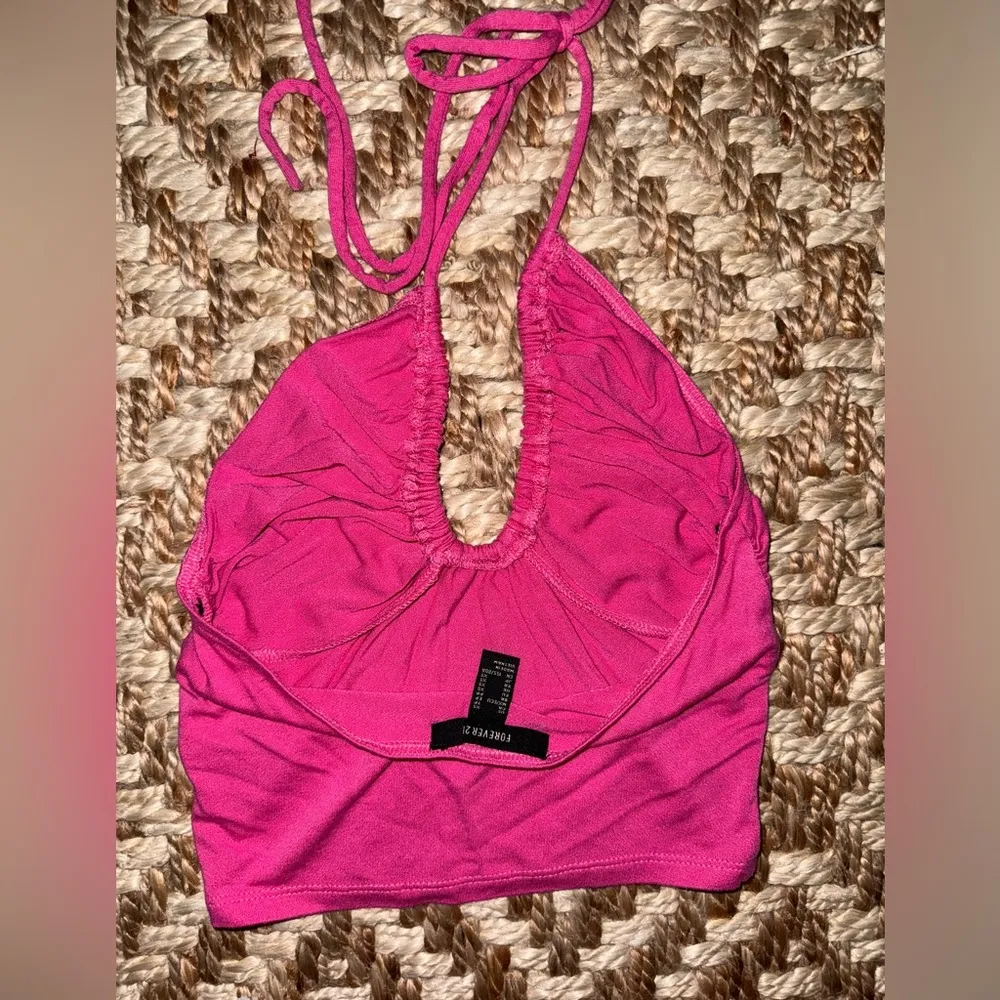 Forever 21 Cropped Halter Top - Image 6