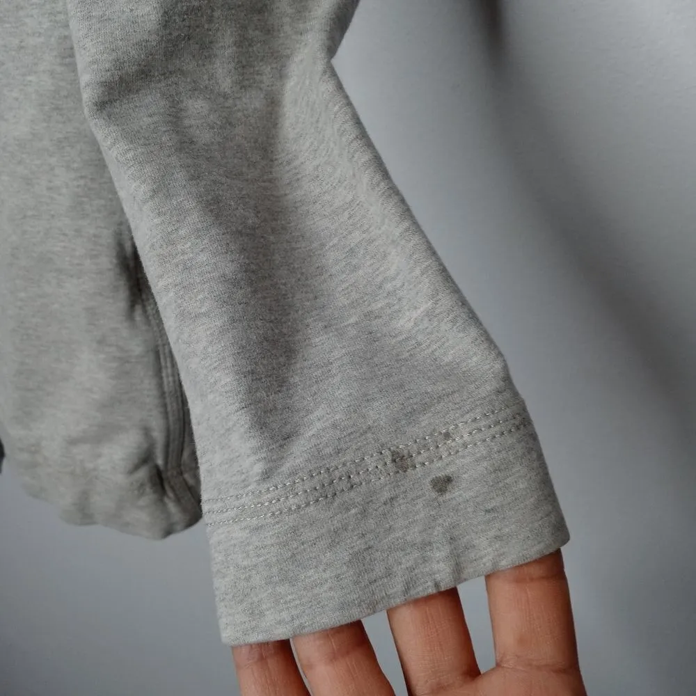 lululemon gray cocoon neck jacket size 4 - Image 8