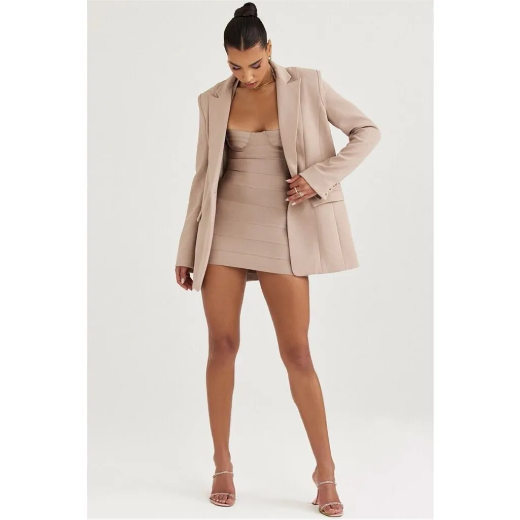 House of CB Marta Oversized Single Breasted Blazer Structured Boyfriend NWOT‎ XL - Image 12