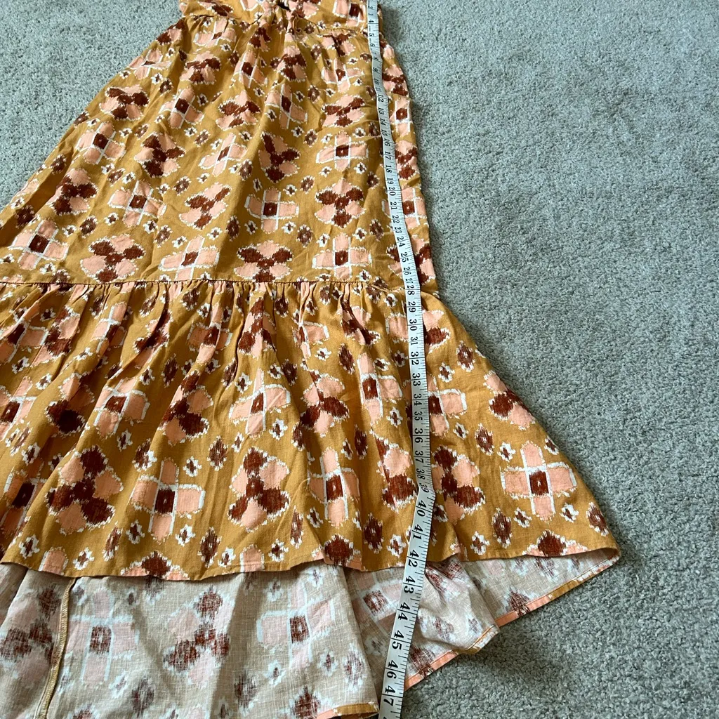 Aerie Halter Maxi Linen Blend Sun‎ Dress. Women’s size medium M - Image 4