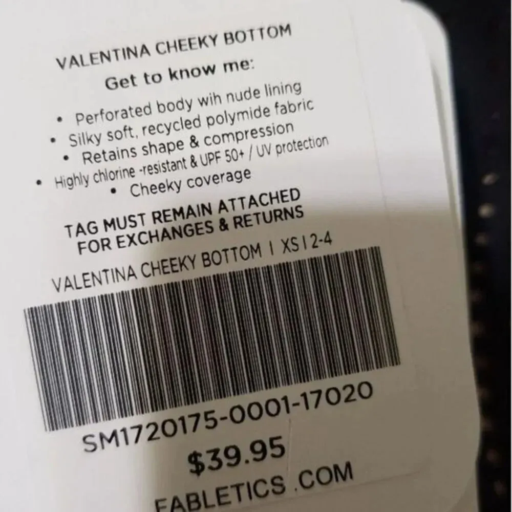 Fabletics Valentino‎ Cheeky UPF 50 Cheeky Bikini Bottom - Image 7