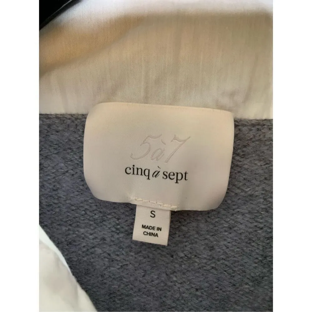 Cinq à Sept Women's Santina Dress wool cashmere sweater women's size small - Image 4