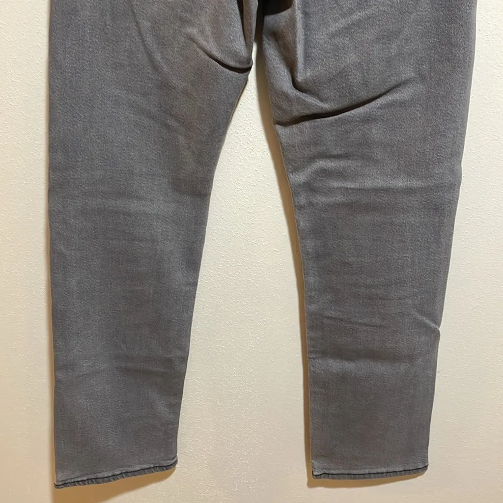 Levi's Wedgie Straight Leg Fit Denim Jeans in Cosmic Comet Grey Gray Size 26 - Image 13